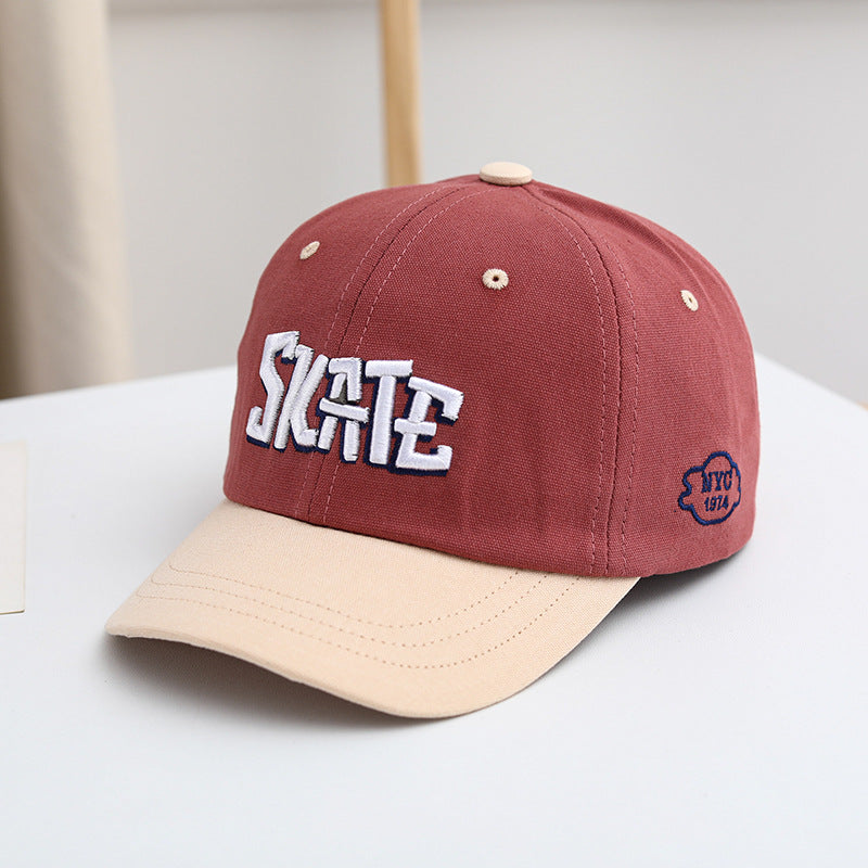 Wholesale Cotton Sunscreen Embroidered Children's Baseball Cap